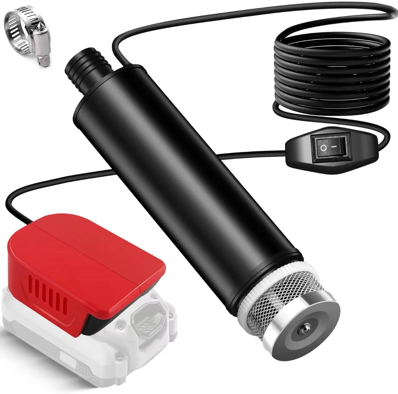 پمپ آب غوطه ور بی سیم برای باتری 20 ولت Craftsman V20، پمپ کاربردی قابل حمل 500GPH با فیلتر رسوب برای استخرها، باغ ها، حوضچه ها و آکواریوم ها (فقط ابزار) پمپ آب غوطه ور بی سیم برای باتری 20 ولت Craftsman V20، پمپ کاربردی قابل حمل 500GPH با فیلتر رسوب برای استخرها، باغ ها، حوضچه ها و آکواریوم ها (فقط ابزار)