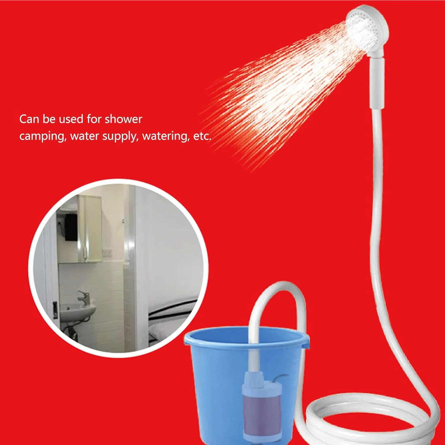 پمپ آب شناور 12 ولت Telituny، 20 وات، نرخ جریان 700 لیتر در ساعت با ارتفاع 6 متر، IPX8، جنس ABS برای آکواریوم، باغ، کمپینگ و انتقال آب در فضای باز پمپ آب شناور 12 ولت Telituny، 20 وات، نرخ جریان 700 لیتر در ساعت با ارتفاع 6 متر، IPX8، جنس ABS برای آکواریوم، باغ، کمپینگ و انتقال آب در فضای باز