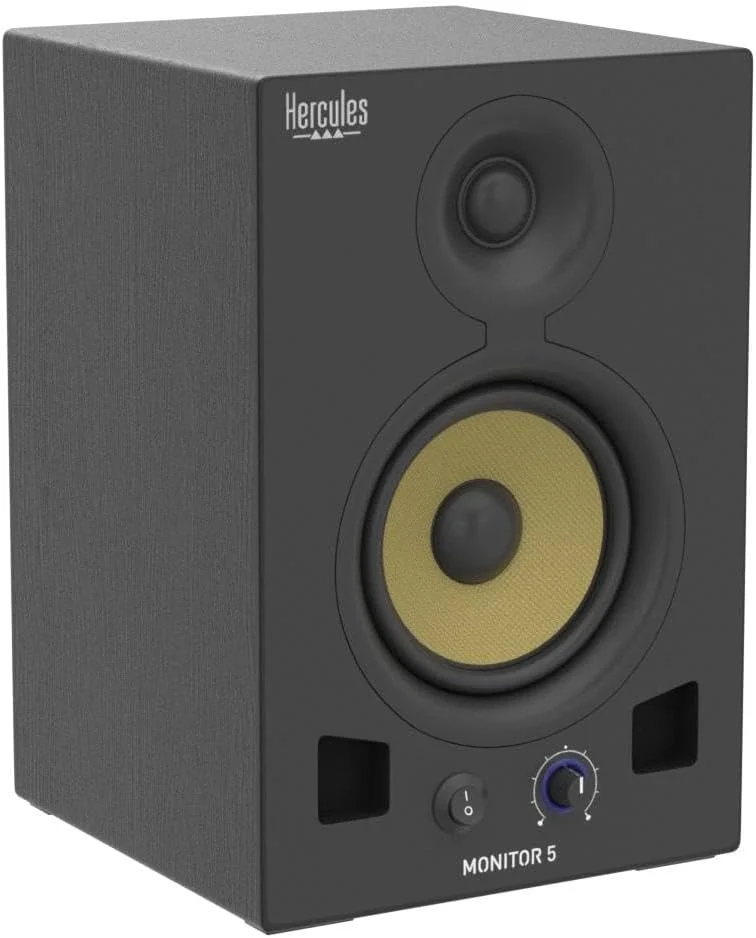 اسپیکر مانیتور هرکولس 5 - یک جفت اسپیکر مانیتورینگ اکتیو بای-امپلی فایر شده 2 x 80 وات اسپیکر مانیتور هرکولس 5 - یک جفت اسپیکر مانیتورینگ اکتیو بای-امپلی فایر شده 2 x 80 وات