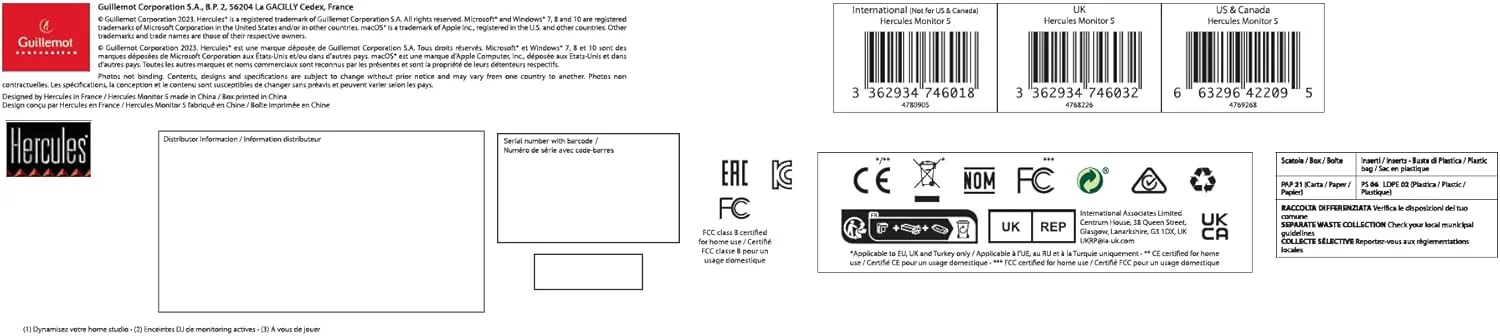 اسپیکر مانیتور هرکولس 5 - یک جفت اسپیکر مانیتورینگ اکتیو بای-امپلی فایر شده 2 x 80 وات اسپیکر مانیتور هرکولس 5 - یک جفت اسپیکر مانیتورینگ اکتیو بای-امپلی فایر شده 2 x 80 وات