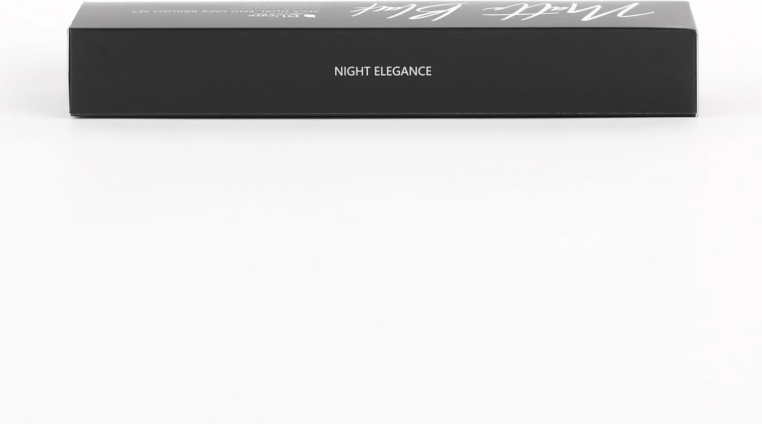 ست برس آرایشی دو طرفه DUcare شامل برس کرم پودر، کانتور، پودر و براش بافر، برس دوگانه برنزر، 2 عددی، مشکی