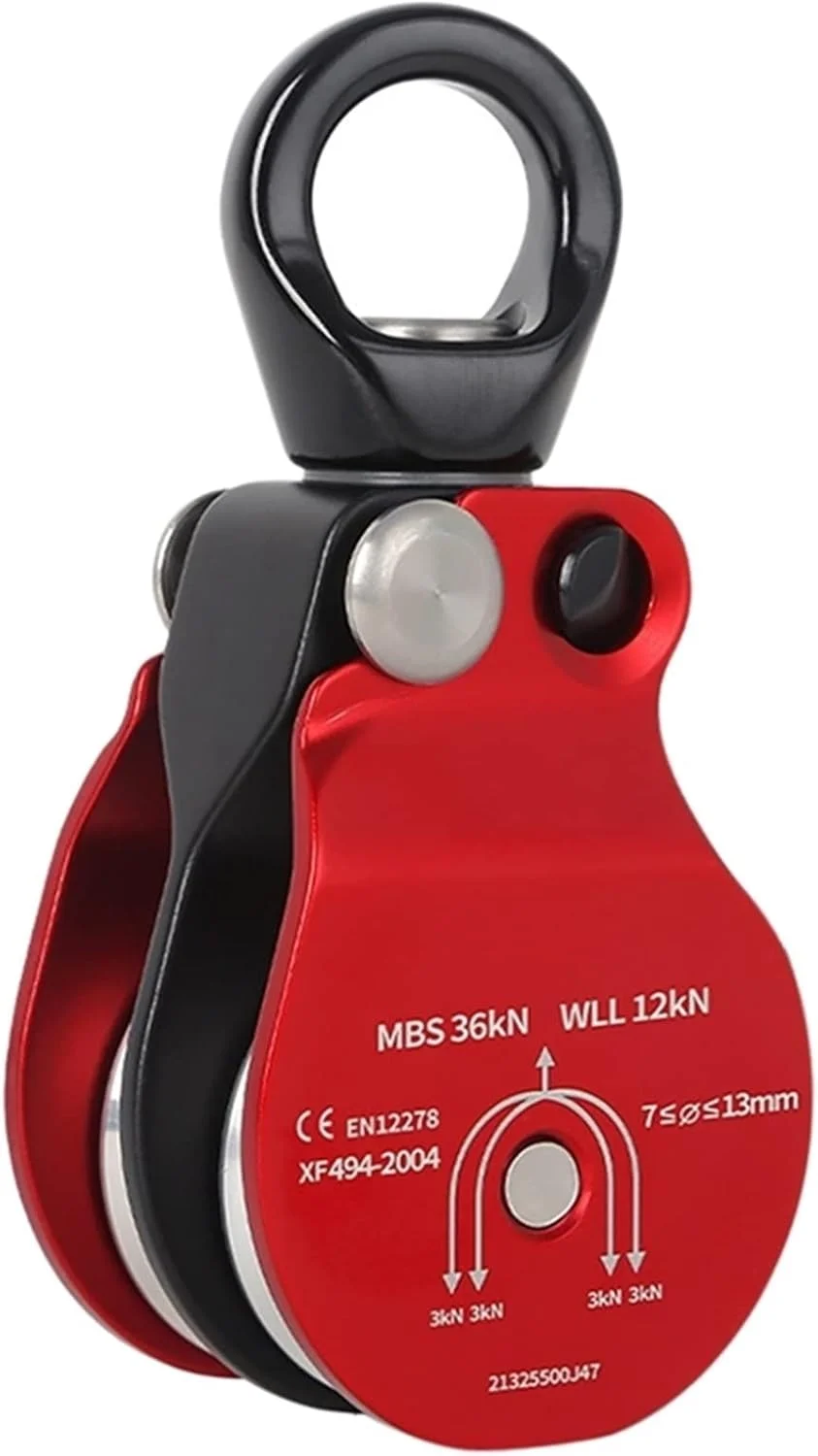 قرقره UTOYA، چرخ جهانی، قرقره آویز طناب سنگ نوردی در فضای باز، حلقه قرقره، اتصال جهانی، قرقره دوبل، حلقه چرخان صفحه جانبی