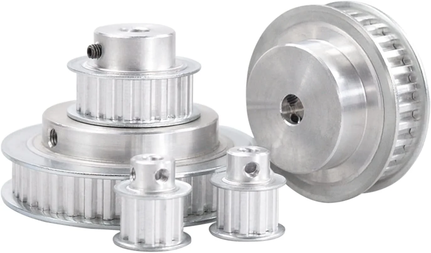 مجموعه قرقره آلومینیومی UTOYA، واحد دنده موتور قرقره انتقال مکانیکی (سایز: XL40T سوراخ 10 میلی متر، رنگ: برای عرض تسمه 10 میلی متر) مجموعه قرقره آلومینیومی UTOYA، واحد دنده موتور قرقره انتقال مکانیکی (سایز: XL40T سوراخ 10 میلی متر، رنگ: برای عرض تسمه 10 میلی متر)