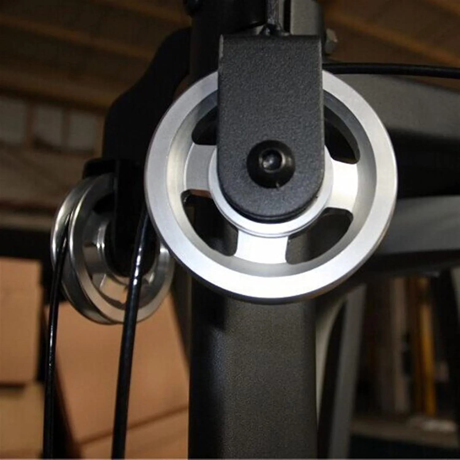 قرقره آلومینیومی UTOYA برای بلند کردن اجسام سنگین، چرخ قرقره کابل، قطعه تجهیزات بدنسازی، همچنین قابل استفاده برای کوهنوردی و کمپینگ قرقره آلومینیومی UTOYA برای بلند کردن اجسام سنگین، چرخ قرقره کابل، قطعه تجهیزات بدنسازی، همچنین قابل استفاده برای کوهنوردی و کمپینگ