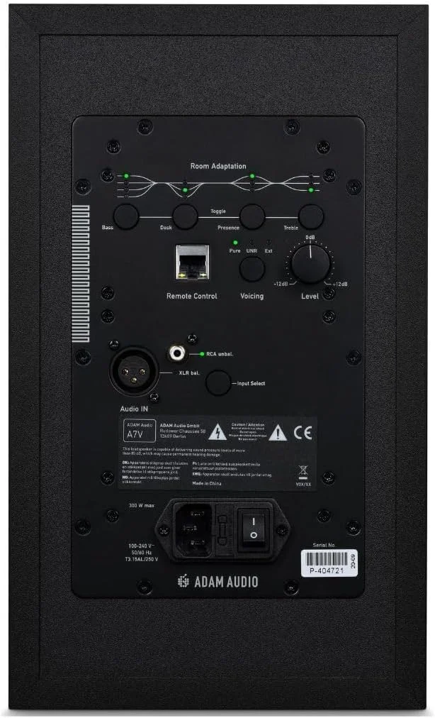 مانیتور استودیویی دو طرفه اکتیو 7 اینچی ADAM Audio A7V، سفید مانیتور استودیویی دو طرفه اکتیو 7 اینچی ADAM Audio A7V، سفید