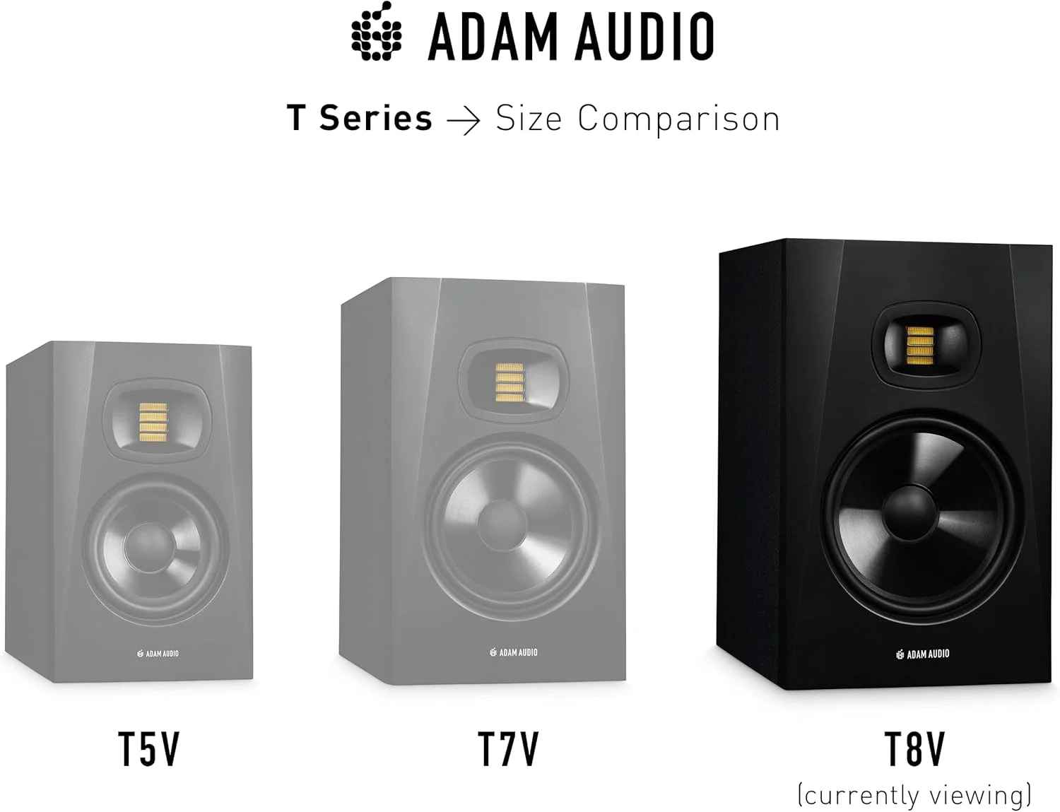 مانیتور استودیویی ADAM Audio T8V (تکی) مانیتور استودیویی ADAM Audio T8V (تکی)