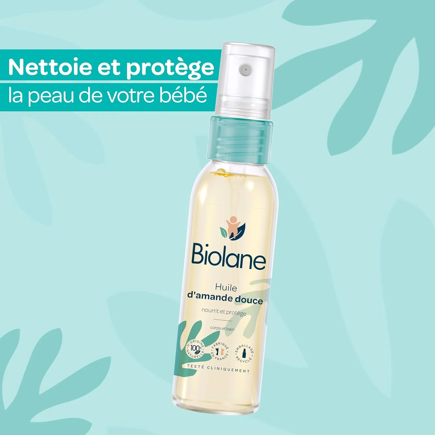 اسپری روغن بادام شیرین Biolane 75 میلی لیتر اسپری روغن بادام شیرین Biolane 75 میلی لیتر