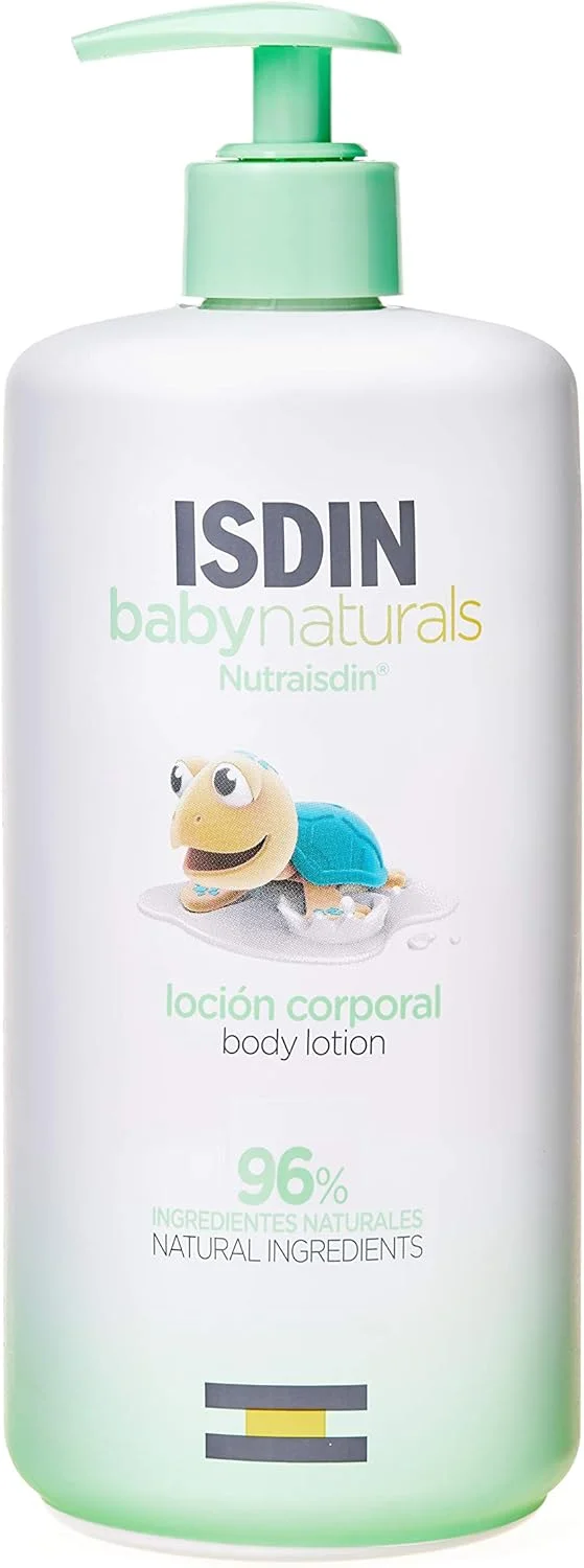 لوسیون بدن کودک ایسدین Babynaturals (750 میلی لیتر) | لوسیون بدن آبرسان برای مراقبت روزانه از پوست کودک | مناسب از 0 ماهگی | تست شده توسط متخصص اطفال و پوست