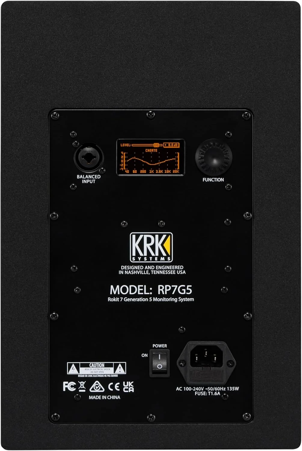 مانیتور استودیویی KRK RP7G5 نسل پنجم 7 اینچی مانیتور استودیویی KRK RP7G5 نسل پنجم 7 اینچی