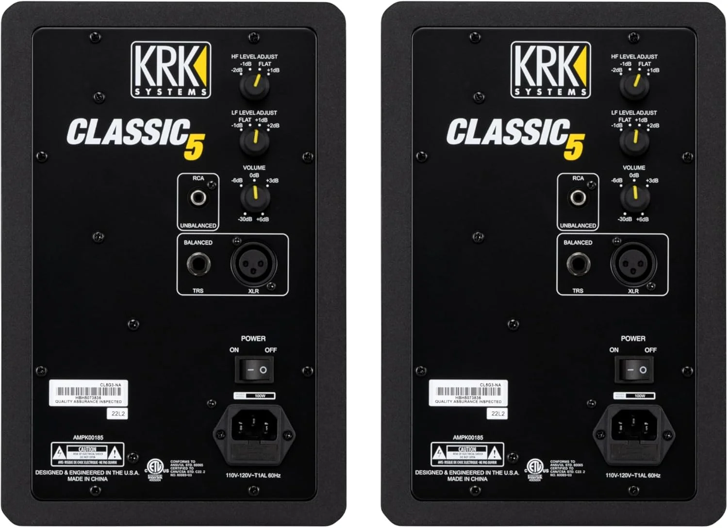 پک مانیتور KRK Classic 5 - مانیتور استودیویی اکتیو پک مانیتور KRK Classic 5 - مانیتور استودیویی اکتیو