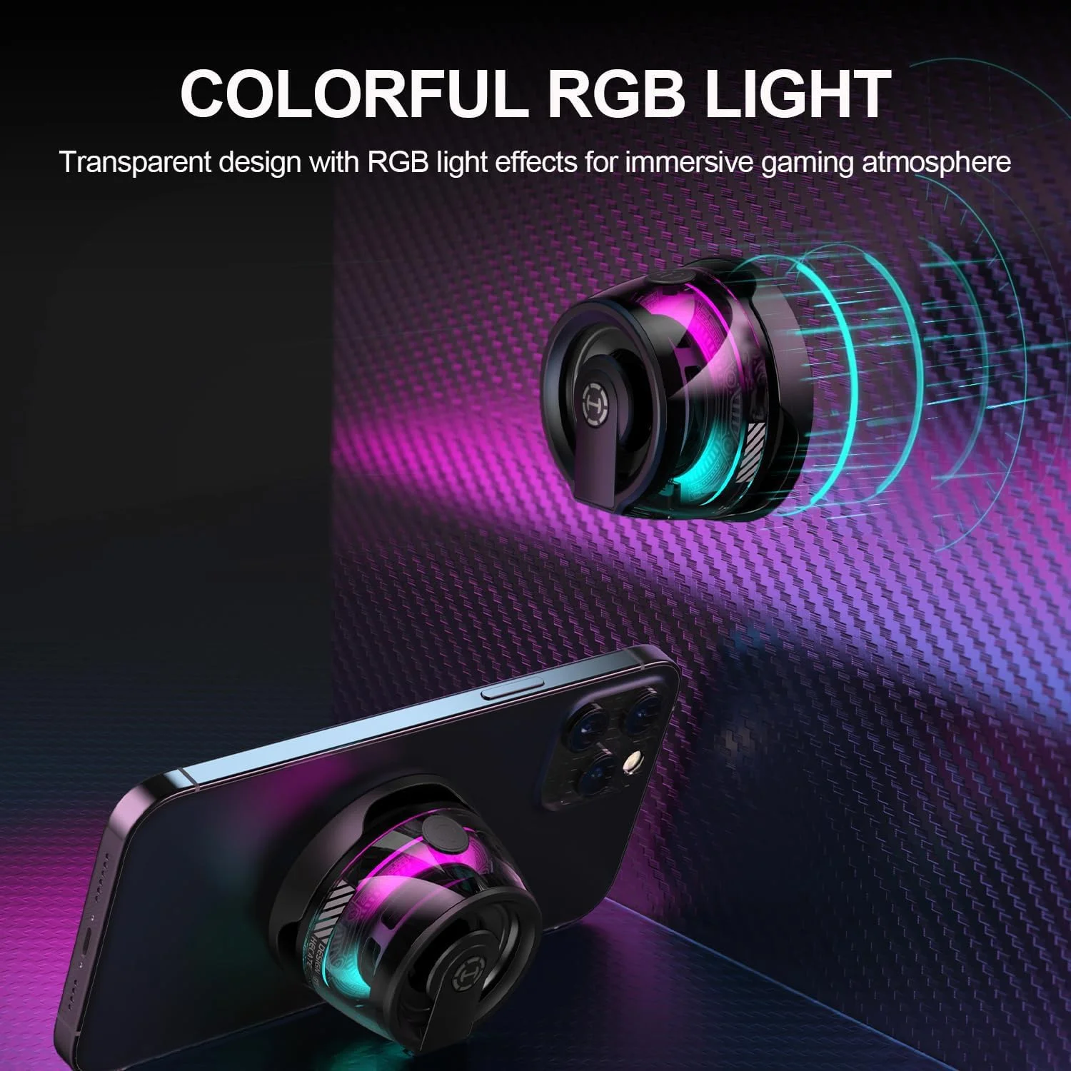 اسپیکر بلوتوثی مغناطیسی KASTWAVE G100، مینی اسپیکر بی سیم 5 واتی با بلوتوث 5.3، نور RGB، حالت بازی، 7 ساعت پخش، پایه تلفن همراه قابل حمل برای آیفون، مسافرت، گلف کارت، مشکی اسپیکر بلوتوثی مغناطیسی KASTWAVE G100، مینی اسپیکر بی سیم 5 واتی با بلوتوث 5.3، نور RGB، حالت بازی، 7 ساعت پخش، پایه تلفن همراه قابل حمل برای آیفون، مسافرت، گلف کارت، مشکی
