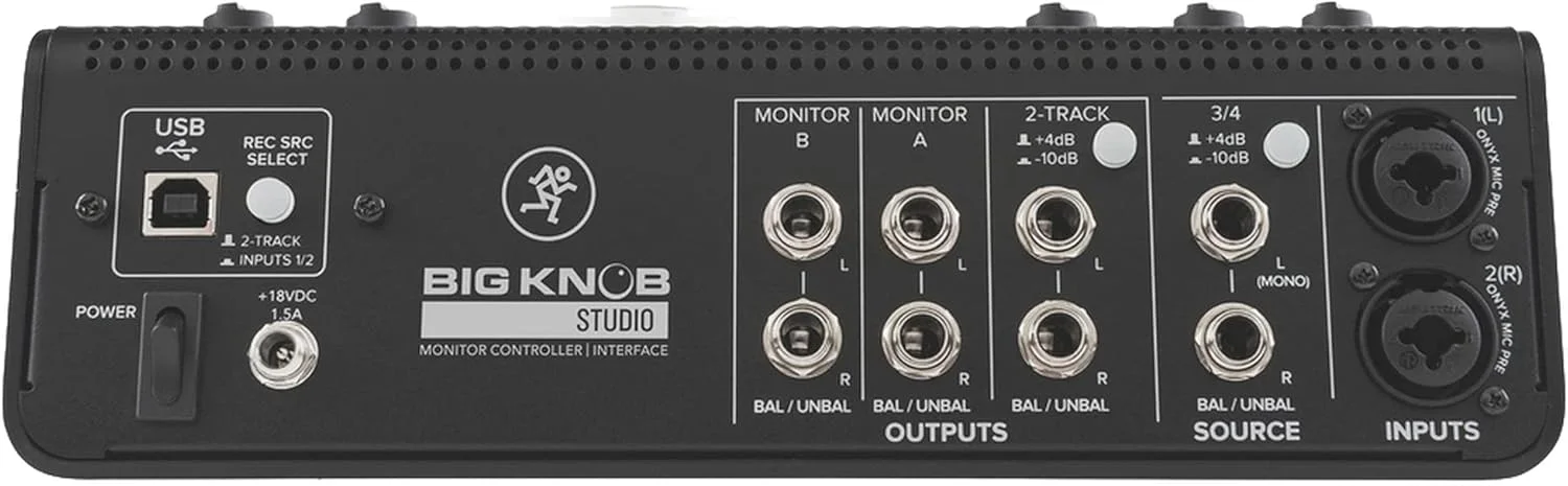 کنترلر مانیتور استودیویی و اینترفیس Mackie Big Knob به همراه 1 سال گارانتی تمدید شده EverythingMusic رایگان کنترلر مانیتور استودیویی و اینترفیس Mackie Big Knob به همراه 1 سال گارانتی تمدید شده EverythingMusic رایگان
