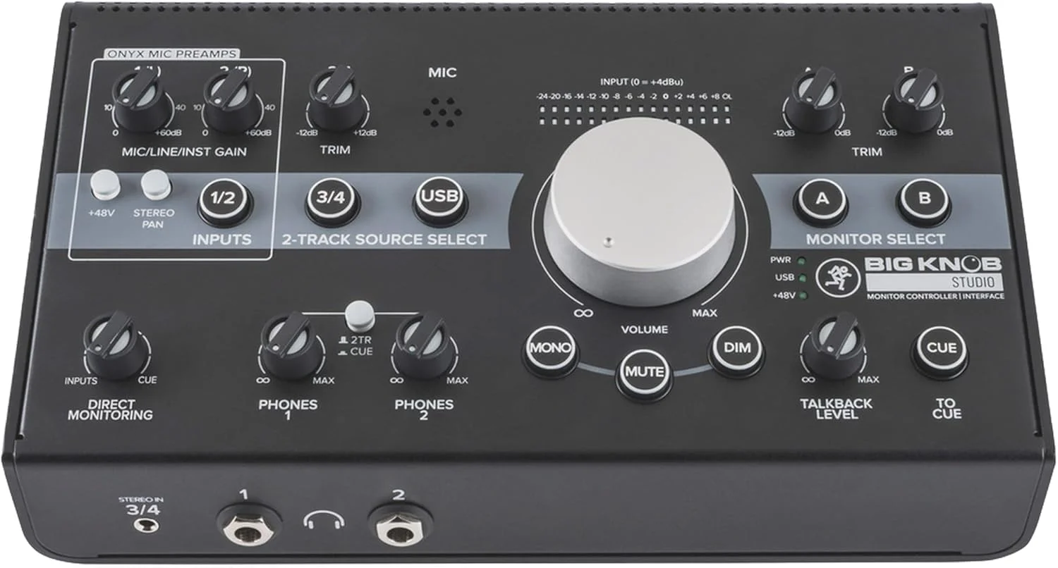 کنترلر مانیتور استودیویی و اینترفیس Mackie Big Knob به همراه 1 سال گارانتی تمدید شده EverythingMusic رایگان کنترلر مانیتور استودیویی و اینترفیس Mackie Big Knob به همراه 1 سال گارانتی تمدید شده EverythingMusic رایگان