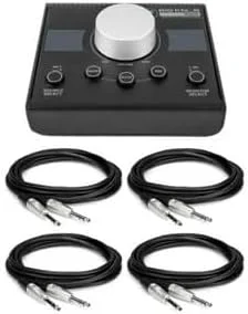 باندل کنترلر مانیتور استودیویی پسیو 2x2 Mackie Big Knob به همراه 4 کابل TRS یک چهارم اینچی Hosa (5 قطعه) باندل کنترلر مانیتور استودیویی پسیو 2x2 Mackie Big Knob به همراه 4 کابل TRS یک چهارم اینچی Hosa (5 قطعه)