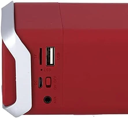 اسپیکر بلوتوثی Geepas GMS11141UK - اسپیکر بلوتوثی با بیس قوی با قابلیت تماس هندزفری | BT/USB/TF/FM/AUX | باتری 1500mAh | ایده آل برای مهمانی ها، فیلم ها، بازی کردن و موارد دیگر | 2 سال گارانتی اسپیکر بلوتوثی Geepas GMS11141UK - اسپیکر بلوتوثی با بیس قوی با قابلیت تماس هندزفری | BT/USB/TF/FM/AUX | باتری 1500mAh | ایده آل برای مهمانی ها، فیلم ها، بازی کردن و موارد دیگر | 2 سال گارانتی