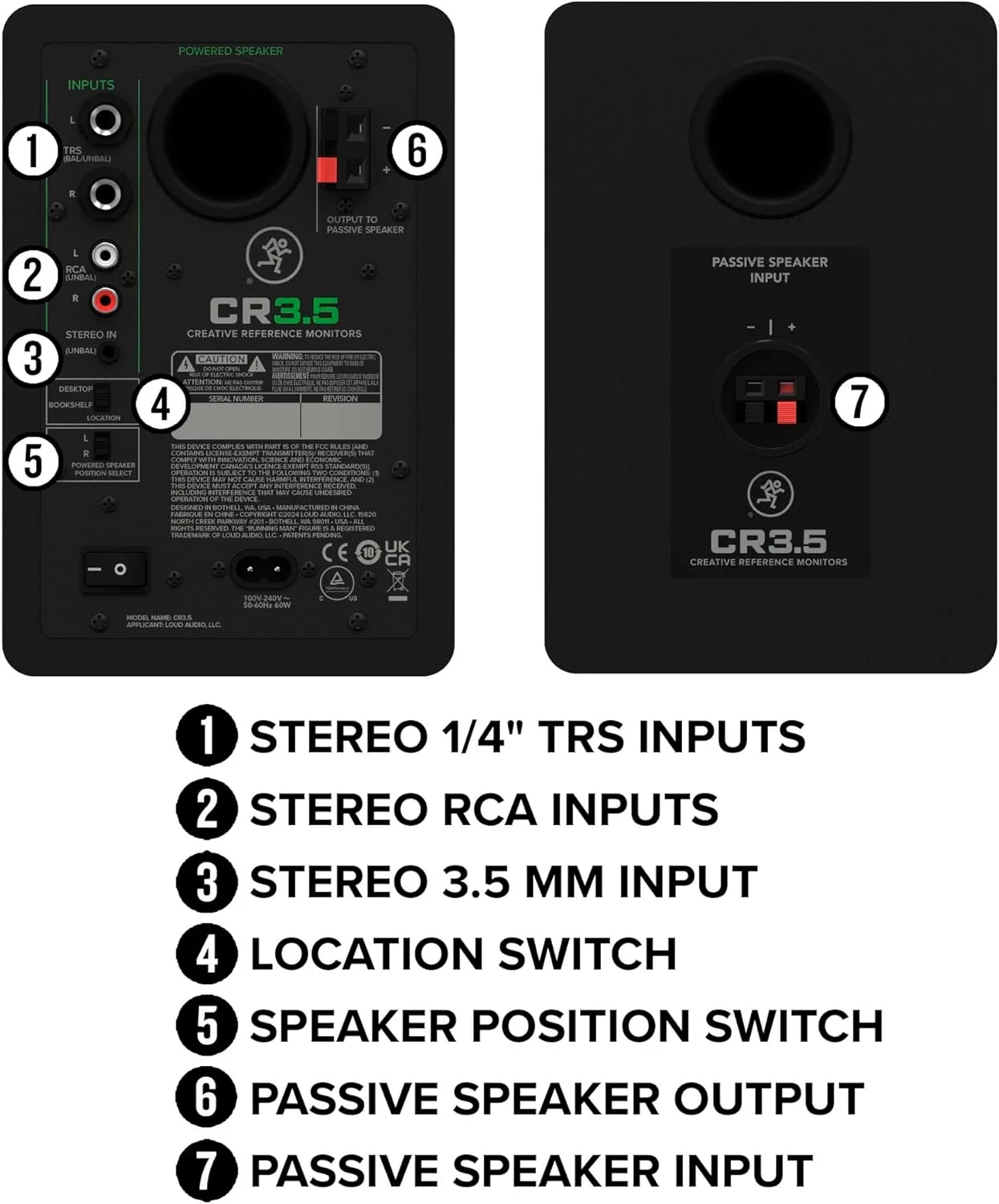 مانیتور استودیویی بلوتوث دار مکی Mackie CR5BT 5" - اسپیکرهای اکتیو برای تولید موسیقی، کامپیوتر رومیزی، گیمینگ و گوش دادن HiFi مانیتور استودیویی بلوتوث دار مکی Mackie CR5BT 5" - اسپیکرهای اکتیو برای تولید موسیقی، کامپیوتر رومیزی، گیمینگ و گوش دادن HiFi