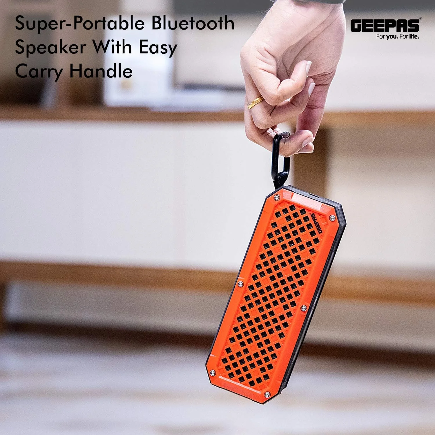 اسپیکر بلوتوثی قابل شارژ Geepas GMS8591، USB اسپیکر بلوتوثی قابل شارژ Geepas GMS8591، USB