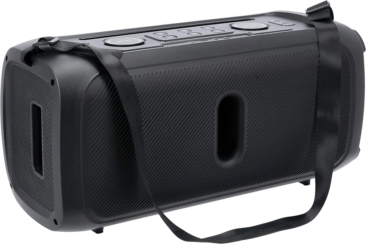اسپیکر حرفه ای قابل حمل و شارژی Geepas مدل GMS11171 | بلوتوث/USB/TF Card/FM/TWS | جک ورودی میکروفون و گیتار | باتری لیتیومی 7.4 ولت 3600 میلی آمپر اسپیکر حرفه ای قابل حمل و شارژی Geepas مدل GMS11171 | بلوتوث/USB/TF Card/FM/TWS | جک ورودی میکروفون و گیتار | باتری لیتیومی 7.4 ولت 3600 میلی آمپر