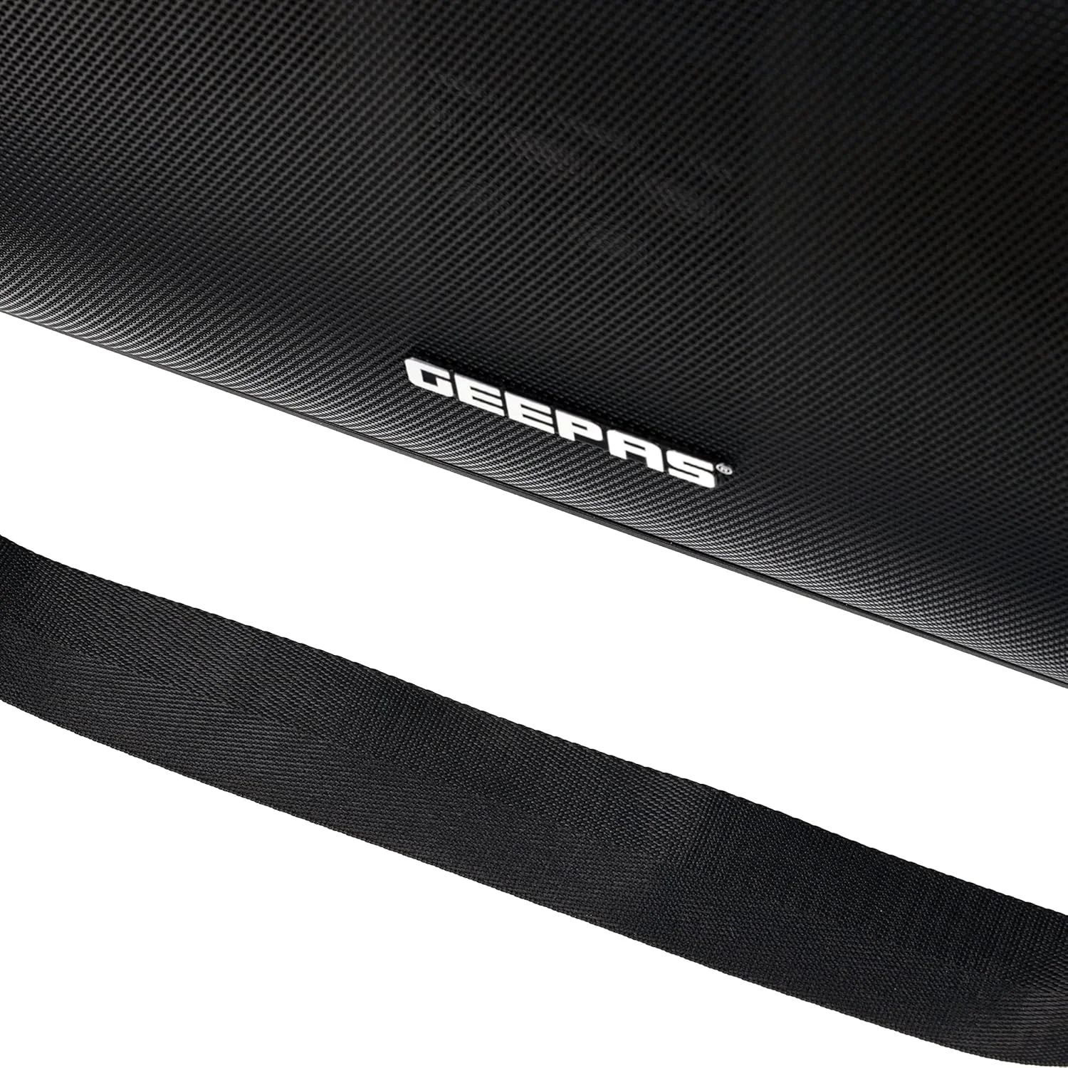 اسپیکر حرفه ای قابل حمل و شارژی Geepas مدل GMS11171 | بلوتوث/USB/TF Card/FM/TWS | جک ورودی میکروفون و گیتار | باتری لیتیومی 7.4 ولت 3600 میلی آمپر اسپیکر حرفه ای قابل حمل و شارژی Geepas مدل GMS11171 | بلوتوث/USB/TF Card/FM/TWS | جک ورودی میکروفون و گیتار | باتری لیتیومی 7.4 ولت 3600 میلی آمپر