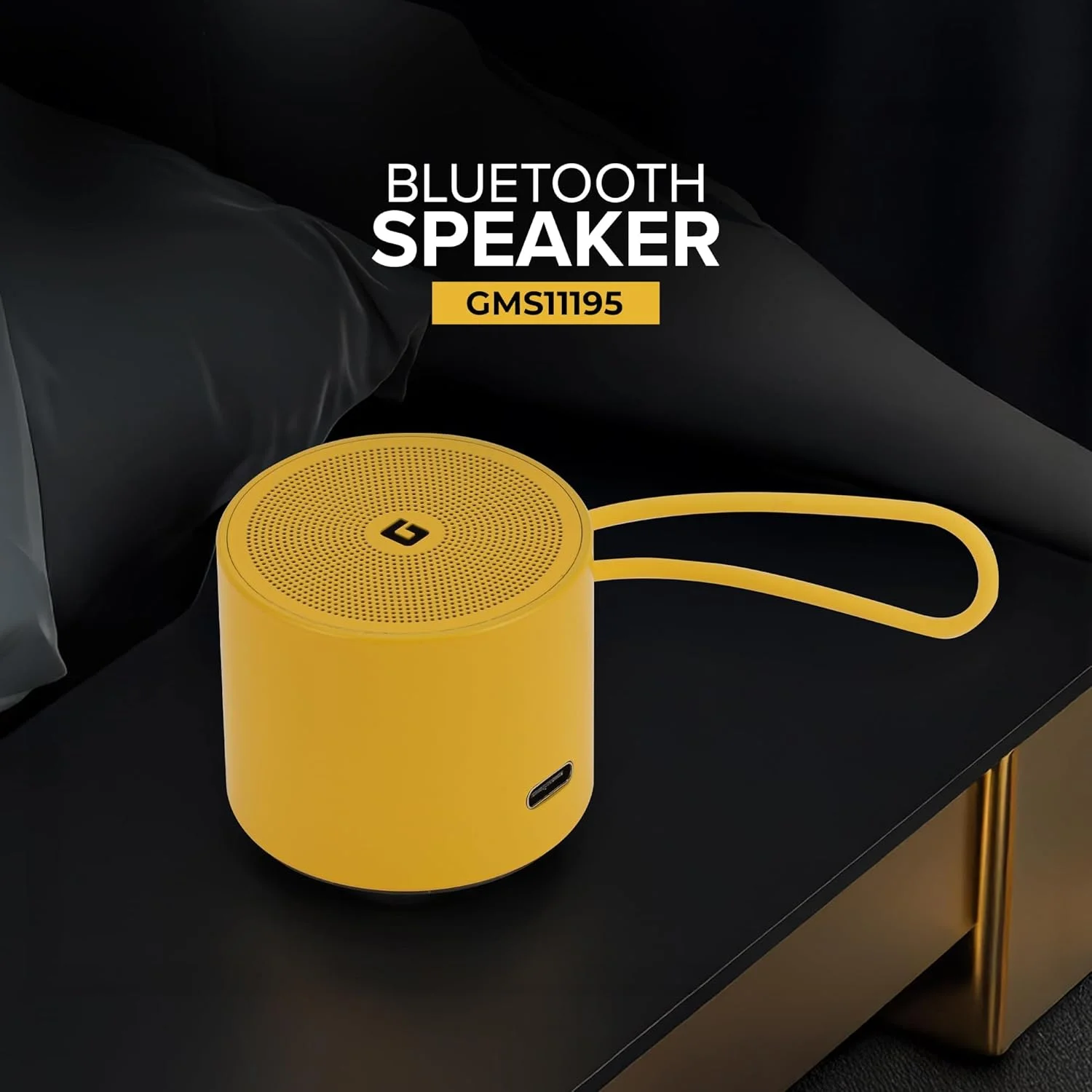 اسپیکر بلوتوثی قابل حمل HiFi مدل GMS11195 – USB-C • 5 ساعت پخش • جمع و جور و قدرتمند اسپیکر بلوتوثی قابل حمل HiFi مدل GMS11195 – USB-C • 5 ساعت پخش • جمع و جور و قدرتمند
