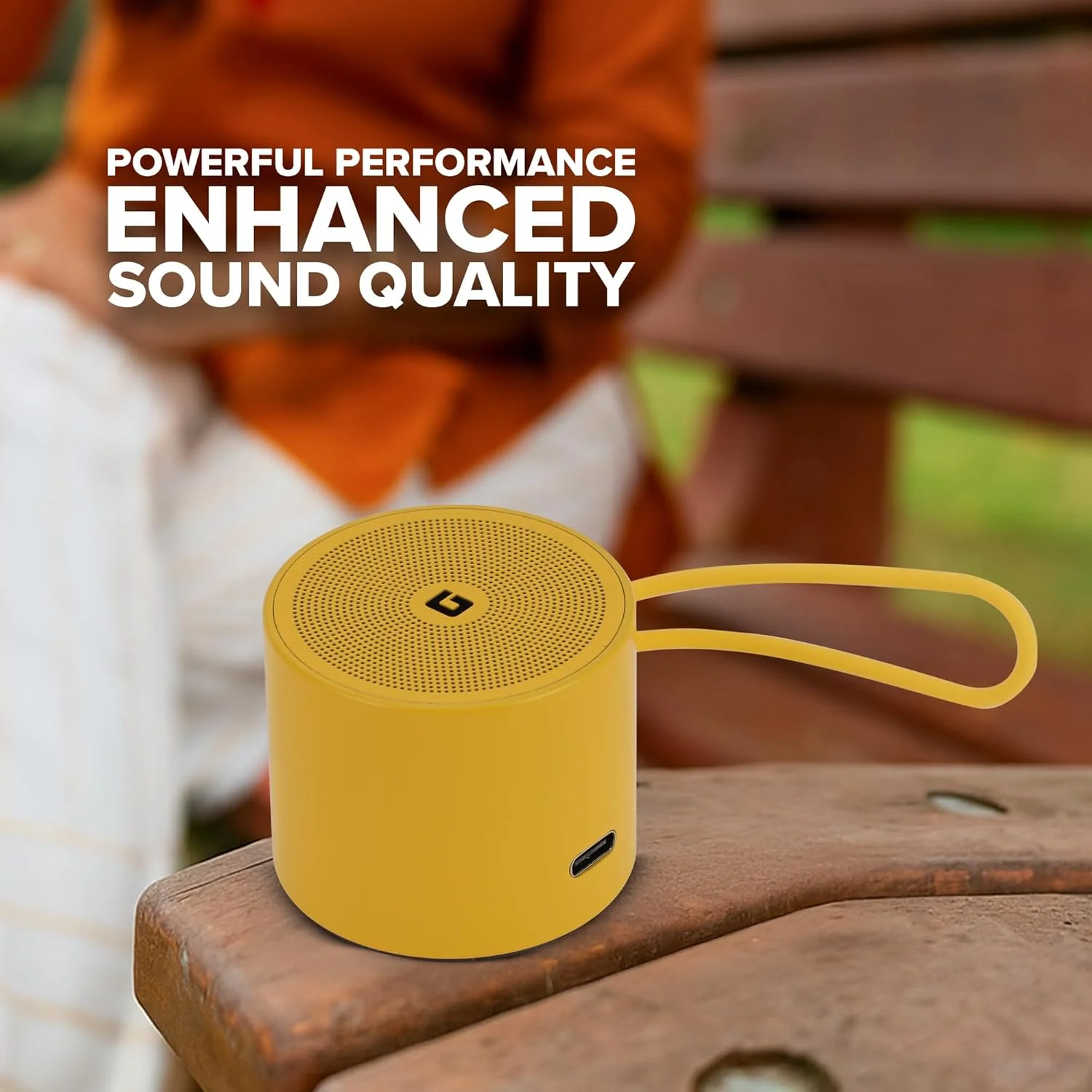اسپیکر بلوتوثی قابل حمل HiFi مدل GMS11195 – USB-C • 5 ساعت پخش • جمع و جور و قدرتمند اسپیکر بلوتوثی قابل حمل HiFi مدل GMS11195 – USB-C • 5 ساعت پخش • جمع و جور و قدرتمند