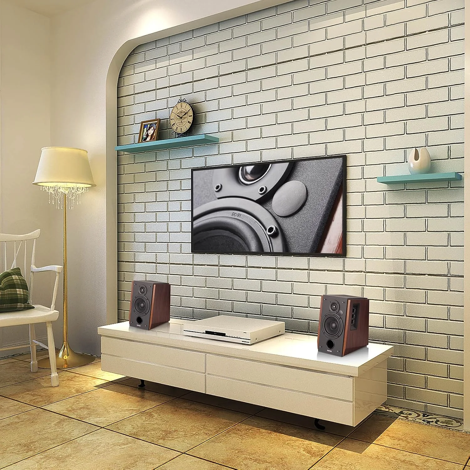 اسپیکرهای بلوتوثی کتابخانهای Edifier R1700BT - مانیتورهای استودیویی اکتیو میدان نزدیک - اسپیکرهای 2.0 با محفظه چوبی - 66 وات RMS اسپیکرهای بلوتوثی کتابخانهای Edifier R1700BT - مانیتورهای استودیویی اکتیو میدان نزدیک - اسپیکرهای 2.0 با محفظه چوبی - 66 وات RMS