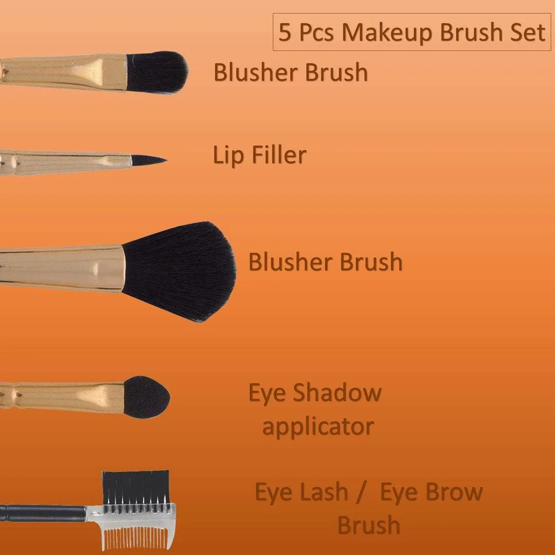 ست براش آرایشی کالر فیور، زرشکی شیک ست براش آرایشی کالر فیور، زرشکی شیک