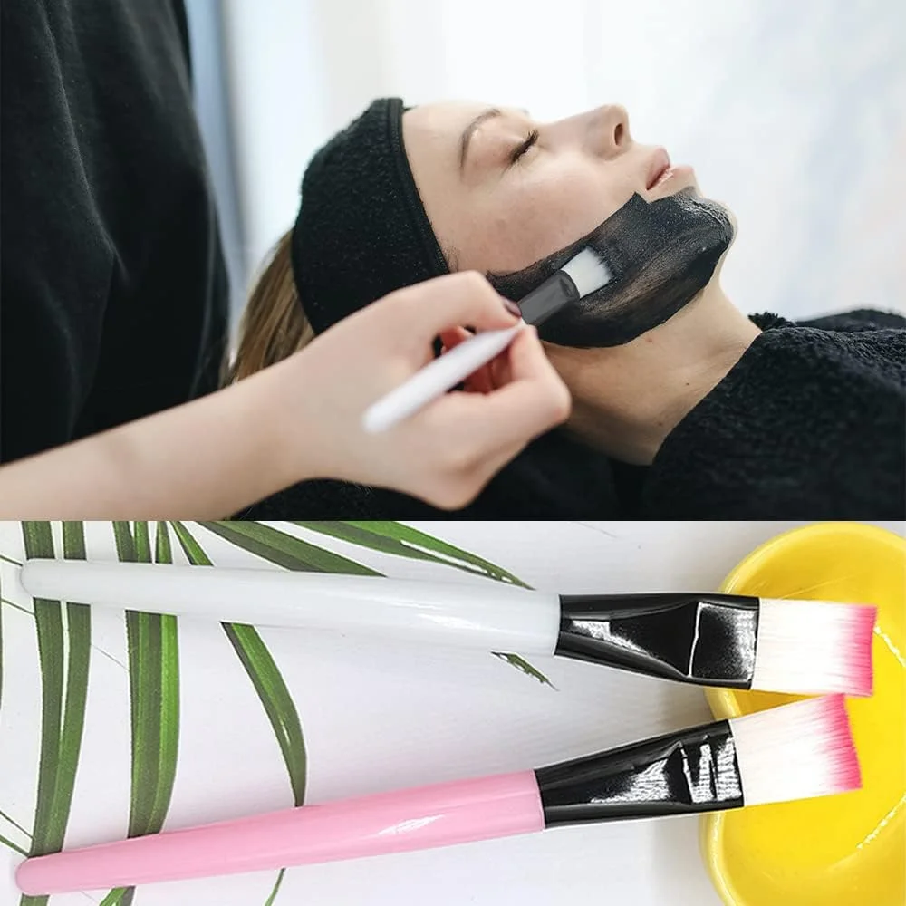 CLVPAI ست برس ماسک صورت 8 تکه، برس آرایشی، برس اپلیکاتور صورت، ابزار آرایشی با دسته پلاستیکی، برای ماسک صورت، ماسک چشم (8 مدل) CLVPAI ست برس ماسک صورت 8 تکه، برس آرایشی، برس اپلیکاتور صورت، ابزار آرایشی با دسته پلاستیکی، برای ماسک صورت، ماسک چشم (8 مدل)