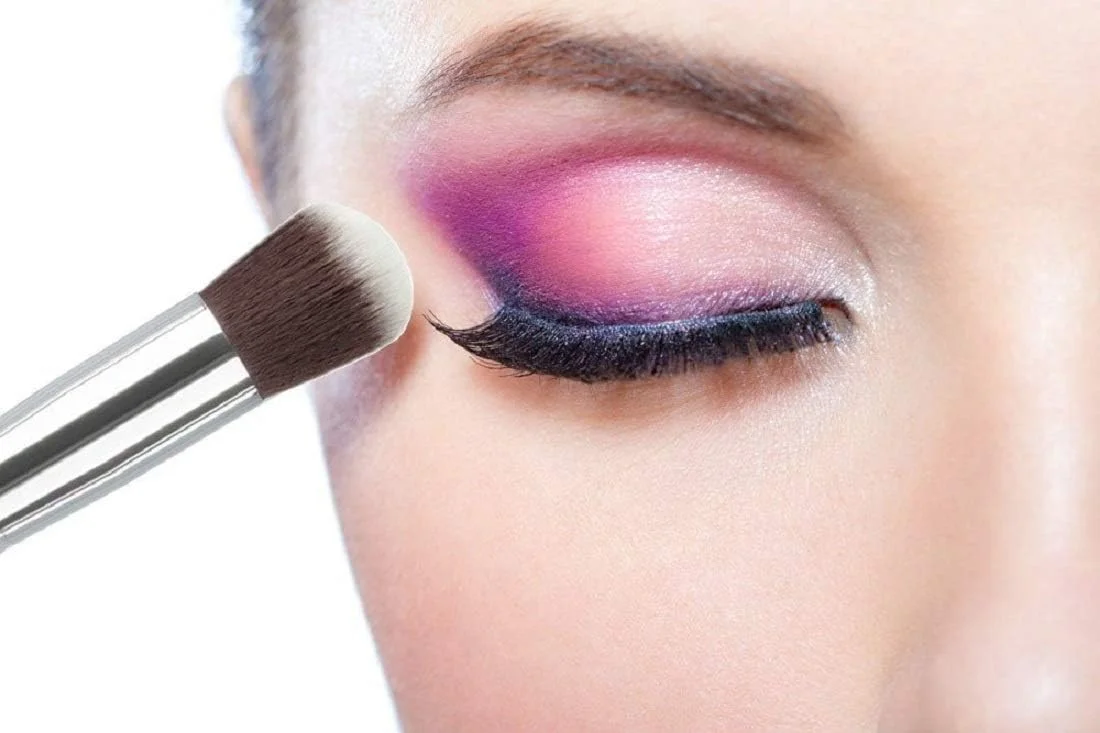 ست برس آرایشی 10 عددی ClubBeauty، شامل برس کرم پودر، برس پودر و برس های سایه چشم (مشکی)