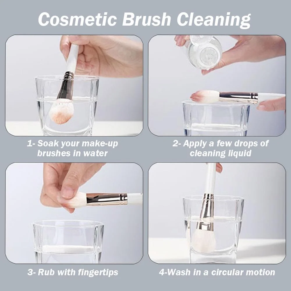 CaurGCHer ست 15 عددی برس آرایشی، برس کانسیلر چشم، برس سایه چشم مصنوعی ممتاز، برس حرفه ای فونداسیون برای کانتورینگ، کانسیلر، فونداسیون، پودر، سایه چشم، رژگونه به همراه کیف لوازم آرایشی