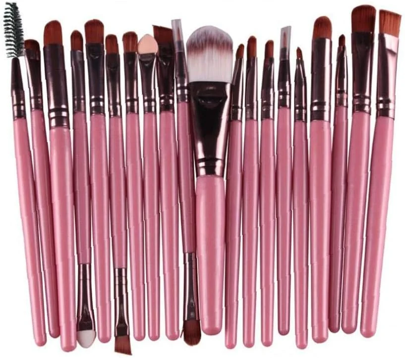 ست 20 عددی برس آرایشی CBERADA beauty Berrywho، برس های حرفه ای برای مخلوط کردن، کرم پودر، پودر، سایه چشم، برس لب، ابزار مراقبت از زیبایی، لوازم آرایشی (رنگ: رنگارنگ)