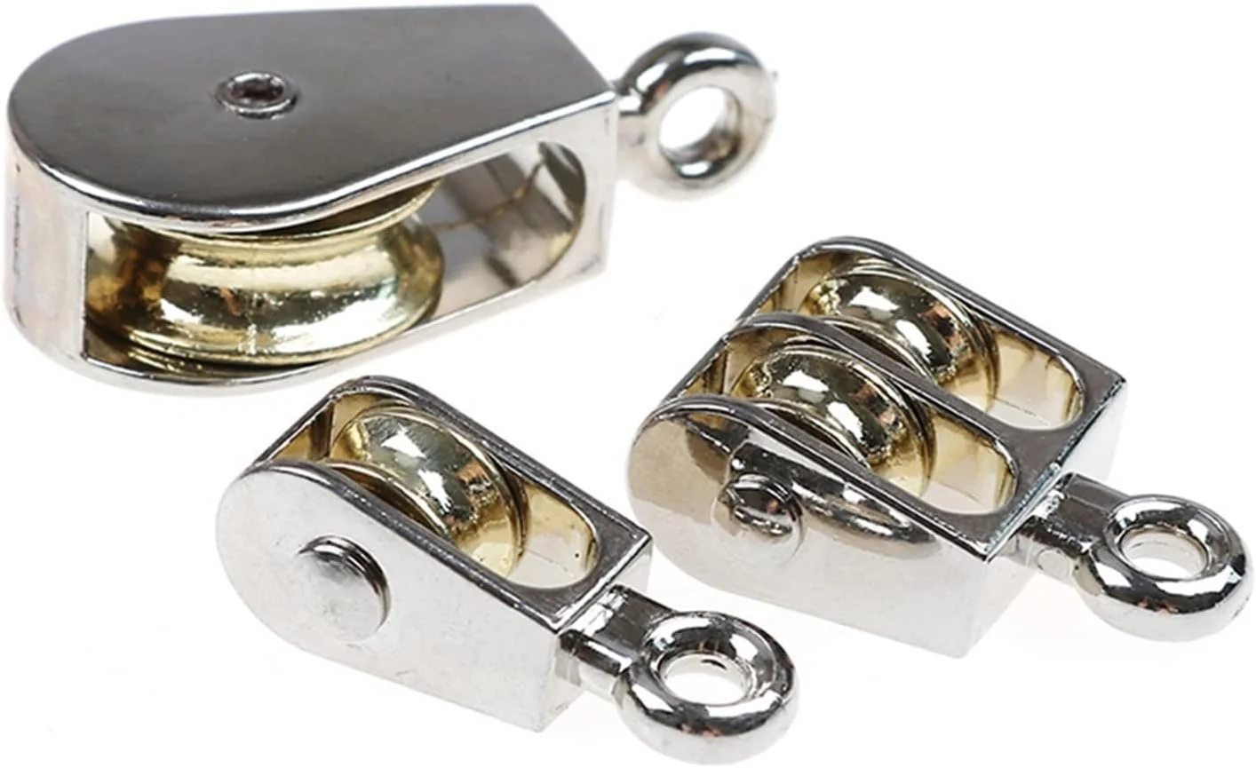 قرقره SEMOOR آلیاژ روی تک چرخ دو چرخ بلوک غلتکی چرخشی بارگیری (اندازه: قرقره تکی 52 میلی متر)