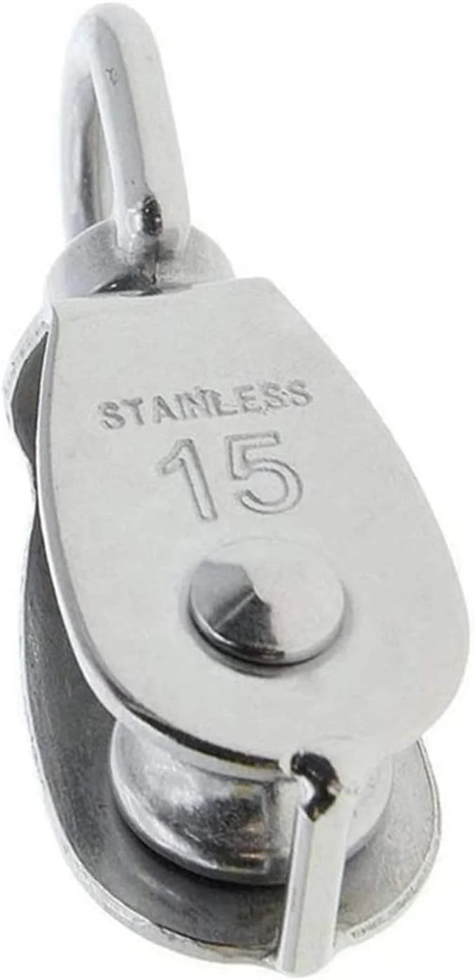 قرقره فولادی SEMOOR، قرقره تک چرخ گردان، مجموعه قرقره طناب بالابر، ابزارهای چرخ بالابر