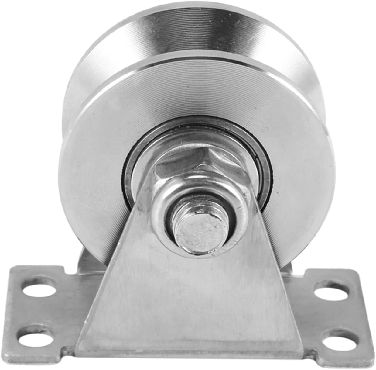 قرقره SEMOOR، بلوک قرقره استیل ضد زنگ، بلبرینگ های بی صدا، غلتک کشویی شیاردار چرخ ریلی