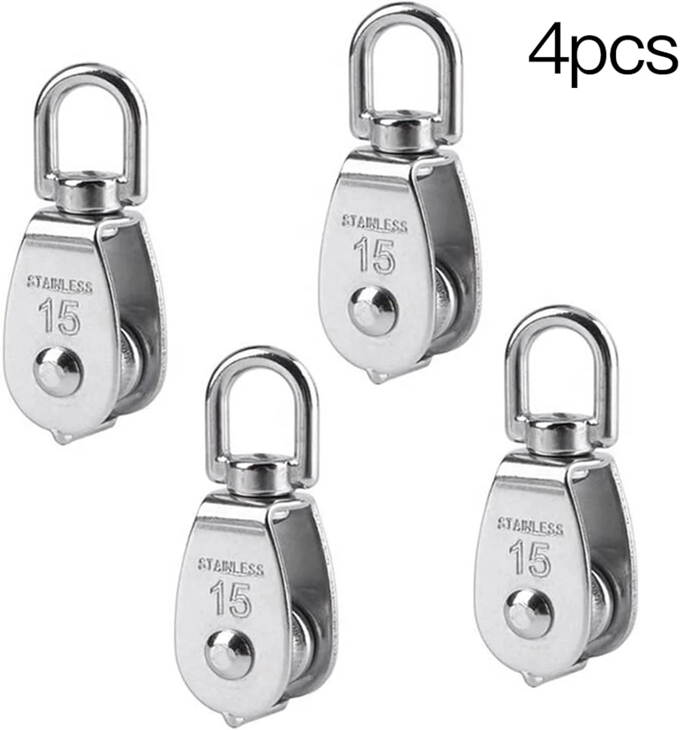 قرقره فولادی SEMOOR، قرقره تک چرخ گردان، مجموعه قرقره طناب بالابر، ابزارهای چرخ بالابر