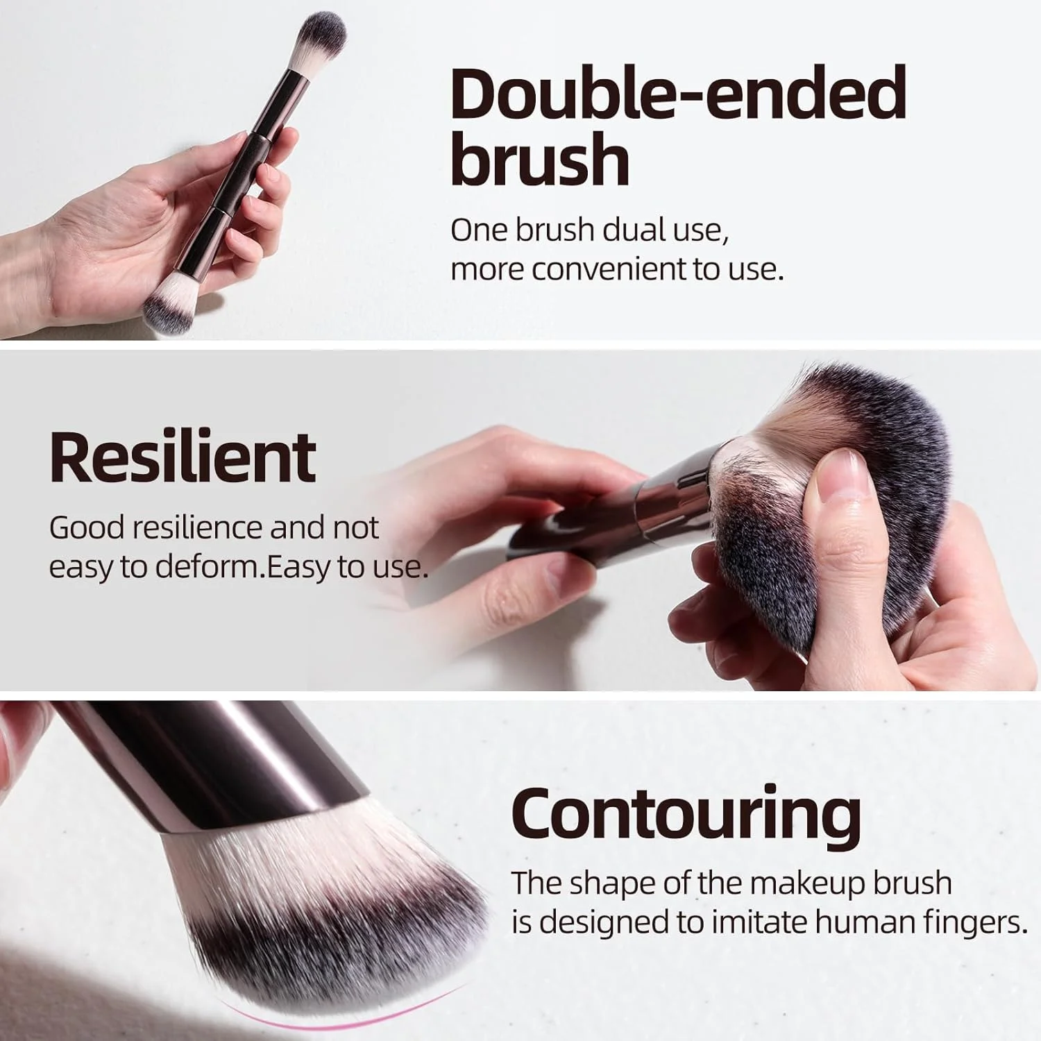 ست برس آرایشی 20 تکه BS-MALL Pro با کیف قابل حمل - برس سایه چشم، برس کانسیلر، برس رژگونه و برس کرم پودر برای مسافرت، استفاده روزانه و مناسبت های گوناگون ست برس آرایشی 20 تکه BS-MALL Pro با کیف قابل حمل - برس سایه چشم، برس کانسیلر، برس رژگونه و برس کرم پودر برای مسافرت، استفاده روزانه و مناسبت های گوناگون