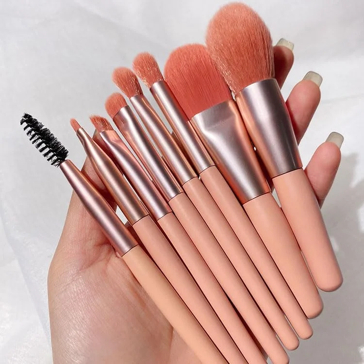 ست برس آرایشی ممتاز BEAUTRAY – ست 8 عددی برس لوازم آرایشی رزگلد با کیف مسافرتی – ابزارهای آرایشی حرفه ای نرم برای کرم پودر، پودر، ترکیب، سایه چشم و ابرو – برای خانه و مسافرت ست برس آرایشی ممتاز BEAUTRAY – ست 8 عددی برس لوازم آرایشی رزگلد با کیف مسافرتی – ابزارهای آرایشی حرفه ای نرم برای کرم پودر، پودر، ترکیب، سایه چشم و ابرو – برای خانه و مسافرت