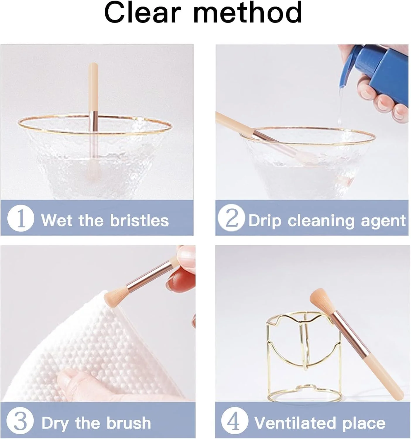 ست برس آرایشی قابل حمل 8 در 1، ابزار زیبایی چند منظوره با برس های پودر، ترکیب، زاویه دار، کانسیلر، کانتور، لب، سایه چشم و اسفنج برای آرایش کامل صورت، کیف شفاف براق و جمع و جور ست برس آرایشی قابل حمل 8 در 1، ابزار زیبایی چند منظوره با برس های پودر، ترکیب، زاویه دار، کانسیلر، کانتور، لب، سایه چشم و اسفنج برای آرایش کامل صورت، کیف شفاف براق و جمع و جور