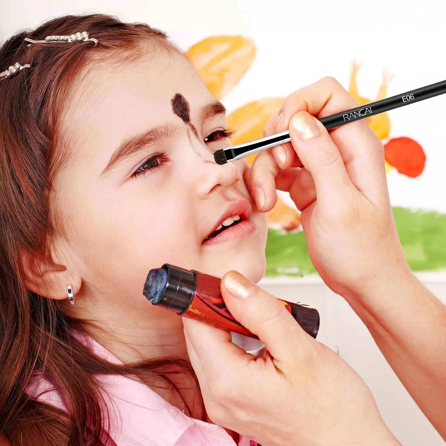 ست برس آرایشی 7 تکه، آرایش کودکان، ست برس آرایشی حرفه ای Wrrtig High برای کودکان، برس آرایشی برای آرایش تئاتر، آرایش کارناوال، برای مبتدیان نقاشی بدن (مشکی) ست برس آرایشی 7 تکه، آرایش کودکان، ست برس آرایشی حرفه ای Wrrtig High برای کودکان، برس آرایشی برای آرایش تئاتر، آرایش کارناوال، برای مبتدیان نقاشی بدن (مشکی)