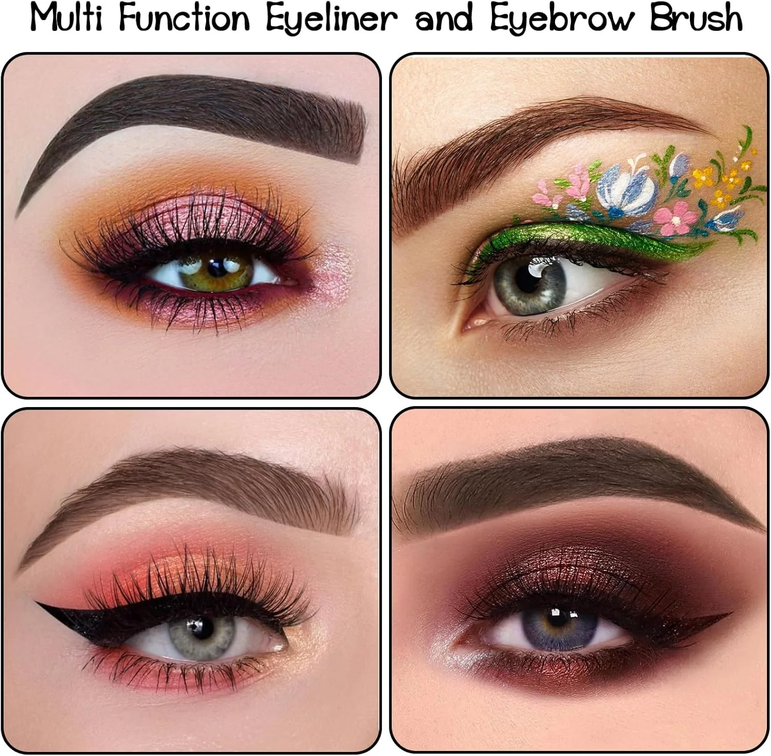 ست 6 عددی برس آرایشی چشم، ابزار خط چشم حرفه ای، برس خط چشم زاویه دار دو سر و تک سر برای آرایش ابرو و چشم ست 6 عددی برس آرایشی چشم، ابزار خط چشم حرفه ای، برس خط چشم زاویه دار دو سر و تک سر برای آرایش ابرو و چشم