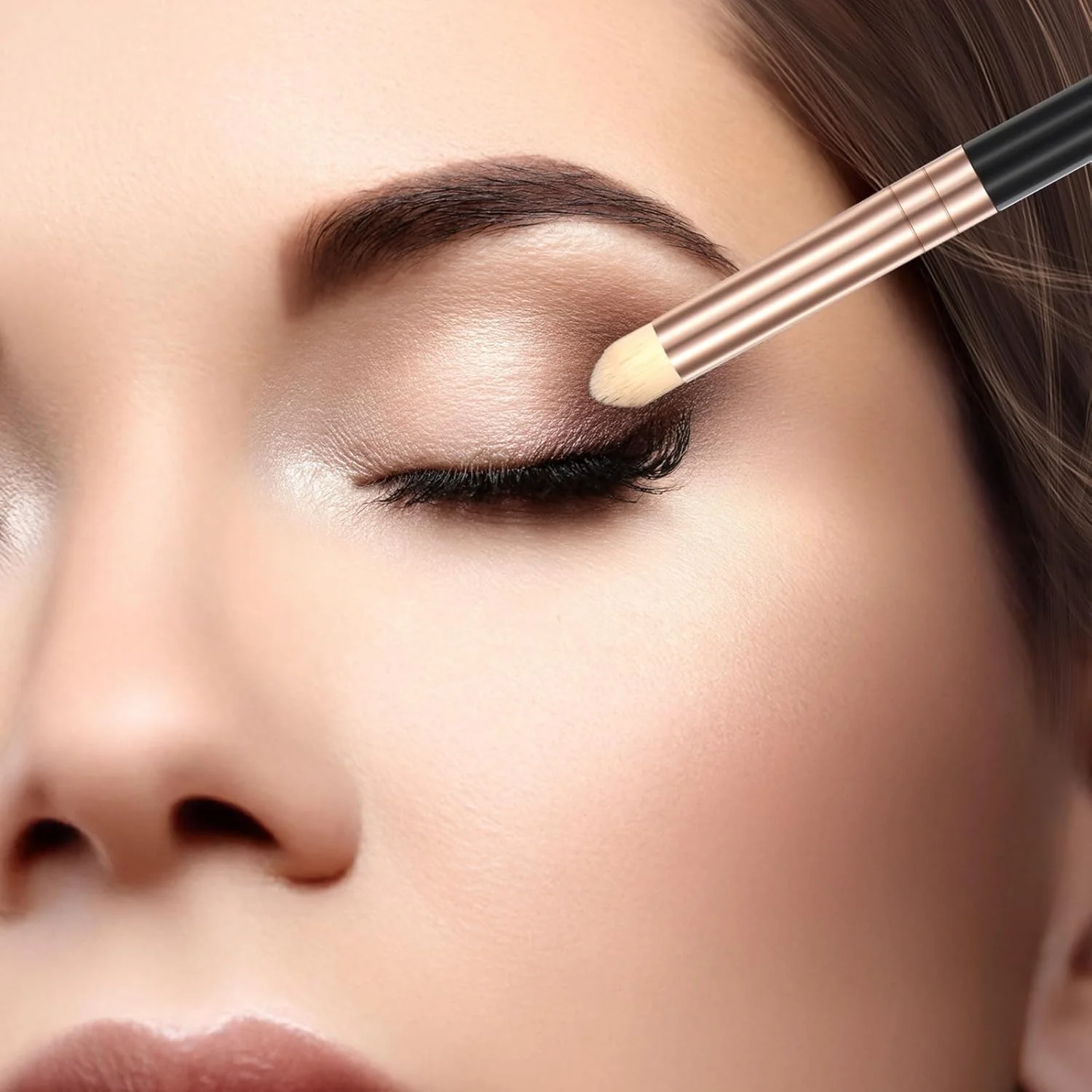 ست 6 عددی براش آرایش چشم، ست براش لکه گیر خط چشم مدادی نوک تیز، اپلیکاتور سایه چشم حرفه ای، براش سایه چشم کانسیلر، براش های آرایشی سایه چشم گرد، قابل استفاده مجدد ست 6 عددی براش آرایش چشم، ست براش لکه گیر خط چشم مدادی نوک تیز، اپلیکاتور سایه چشم حرفه ای، براش سایه چشم کانسیلر، براش های آرایشی سایه چشم گرد، قابل استفاده مجدد