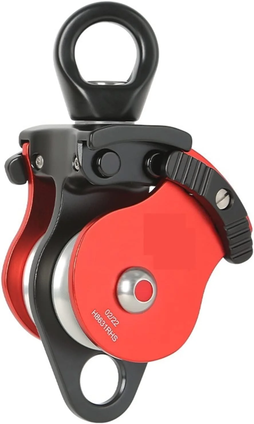 سیمبا، قرقره یونیورسال دوبل، مفصل یونیورسال، حلقه چرخان، طناب ضد گره، قرقره جانبی، کوهنوردی، صخره نوردی