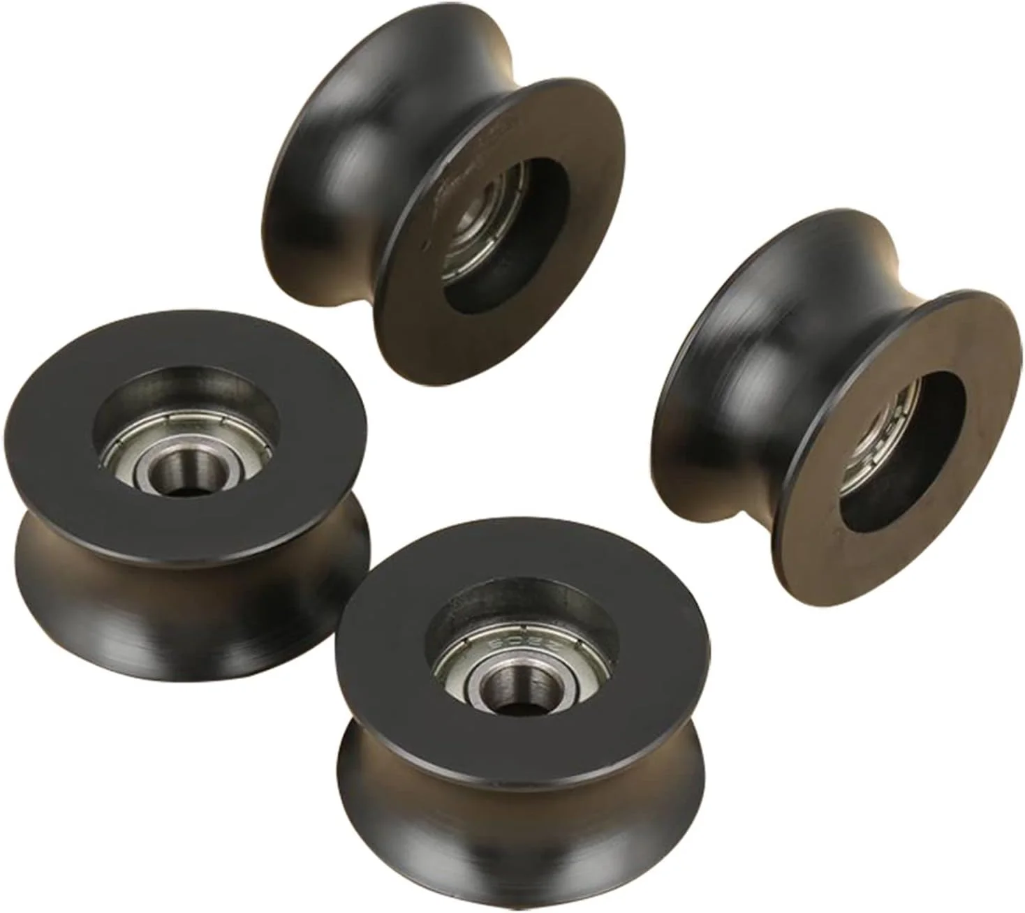 سیمبا پولی 4 عددی، قرقره شیاردار، غلتک راهنما، چرخ قرقره