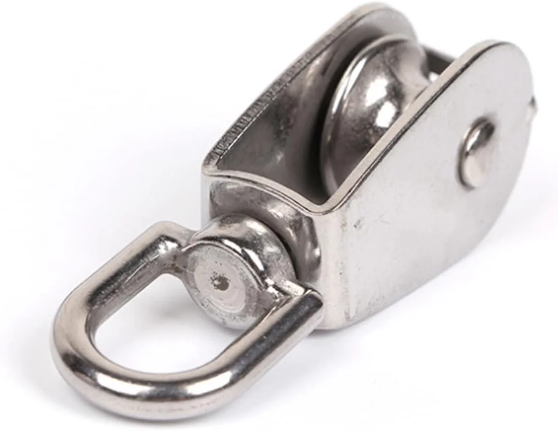 سیمبای قرقره بلوک قرقره چرخ کششی قرقره فولادی سنگین تک چرخ دو چرخ بلوک طناب بالابر چرخشی (سایز: M15، رنگ: تک چرخ) سیمبای قرقره بلوک قرقره چرخ کششی قرقره فولادی سنگین تک چرخ دو چرخ بلوک طناب بالابر چرخشی (سایز: M15، رنگ: تک چرخ)