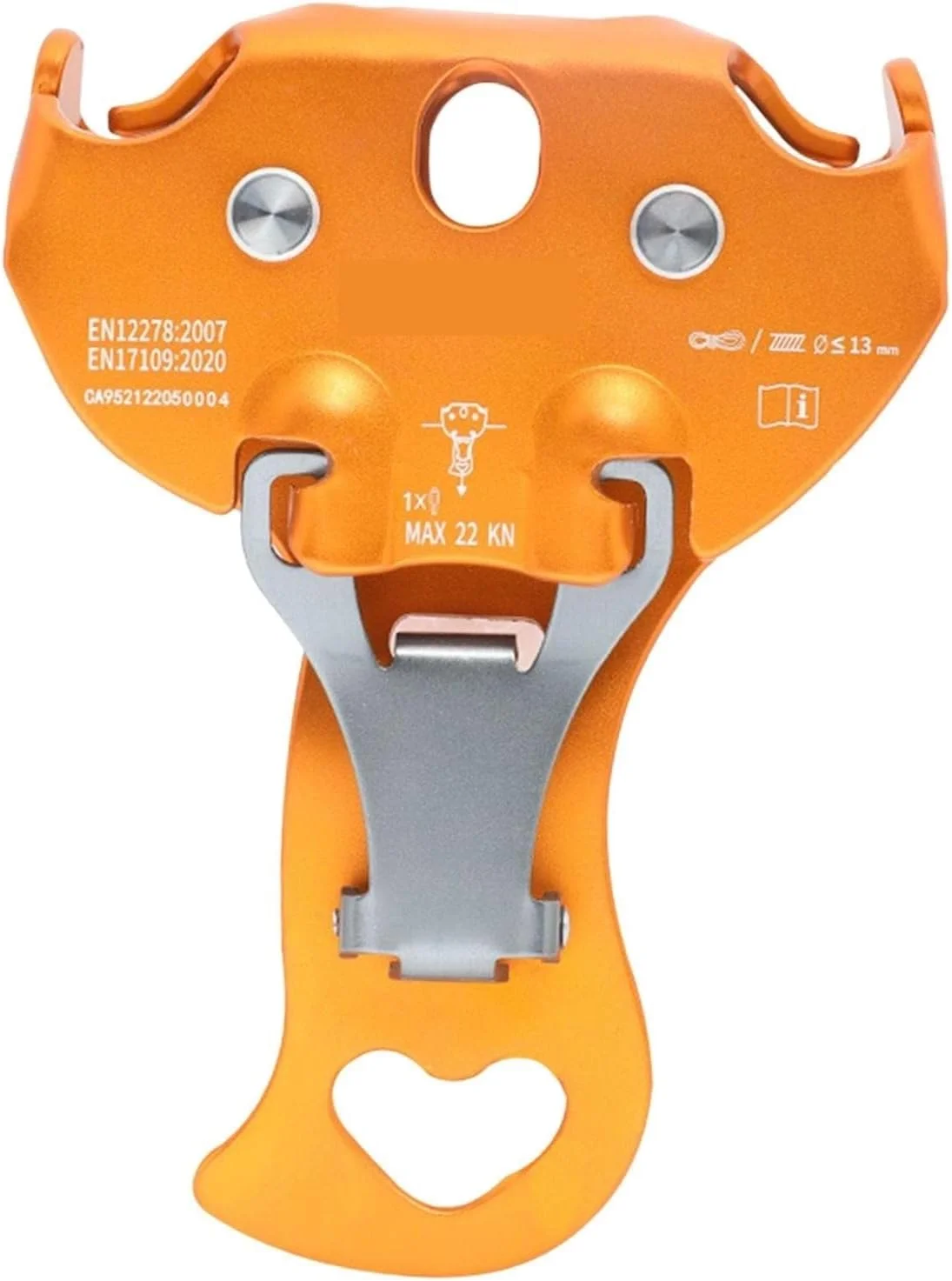 قرقره دوبل سیمبای مناسب صخره نوردی، زیپ لاین و سرعت، برای درختکاری، بالابر، کشش و اتصال در سفرهای خارج از منزل