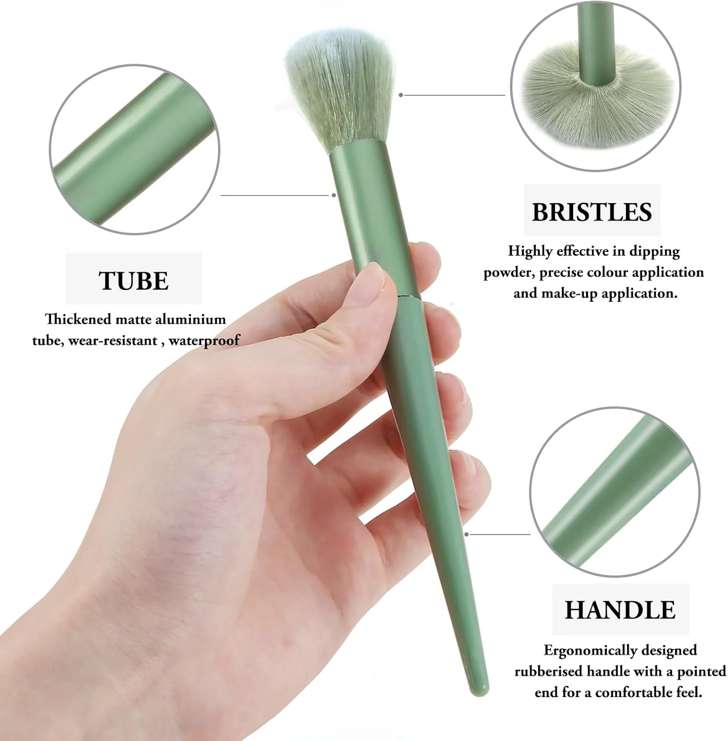 ست برس آرایشی مسافرتی 13 تکه Boobeen، برس های آرایشی نرم برای سایه چشم، کرم پودر، برس های آرایشی صورت، برس رژگونه قابل ترکیب برای مبتدیان ست برس آرایشی مسافرتی 13 تکه Boobeen، برس های آرایشی نرم برای سایه چشم، کرم پودر، برس های آرایشی صورت، برس رژگونه قابل ترکیب برای مبتدیان