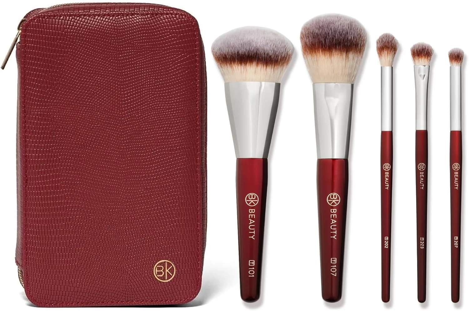 ست برس مسافرتی BK BEAUTY همراه با کیف