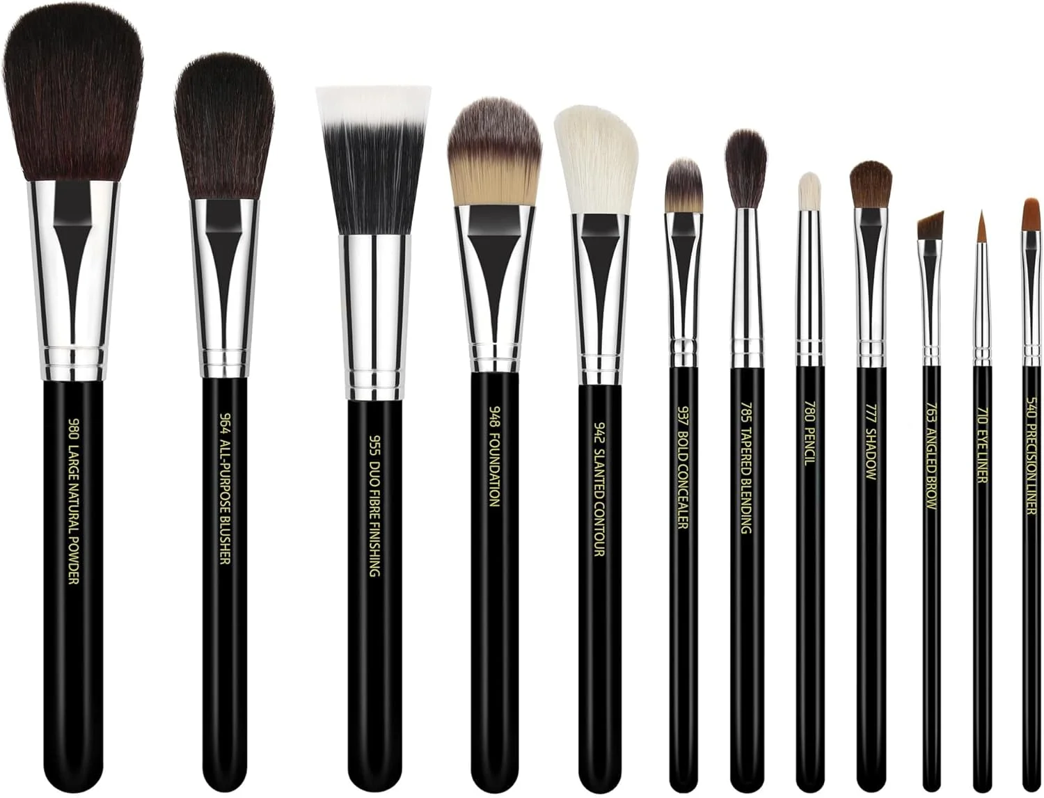 ست کامل 12 تکه برس آرایشی Bdellium Tools Maestro