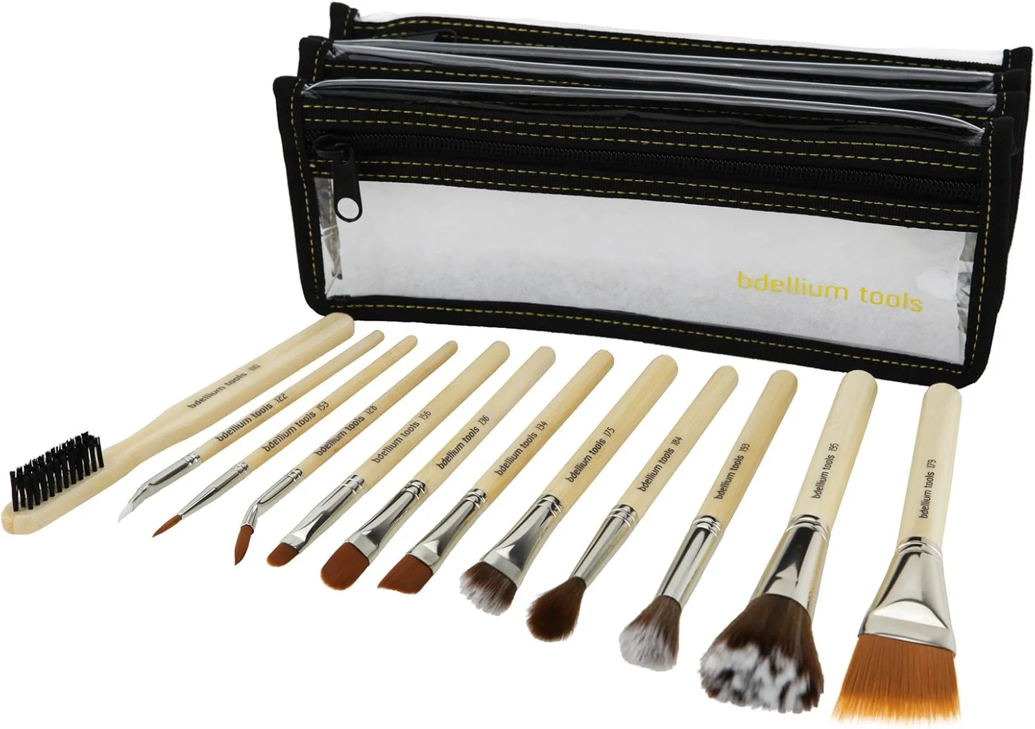 مجموعه براش 12 عددی جلوههای ویژه آرایشی حرفهای Bdellium Tools SFX سری - همراه با کیف دوتایی (اولین مجموعه) مجموعه براش 12 عددی جلوههای ویژه آرایشی حرفهای Bdellium Tools SFX سری - همراه با کیف دوتایی (اولین مجموعه)