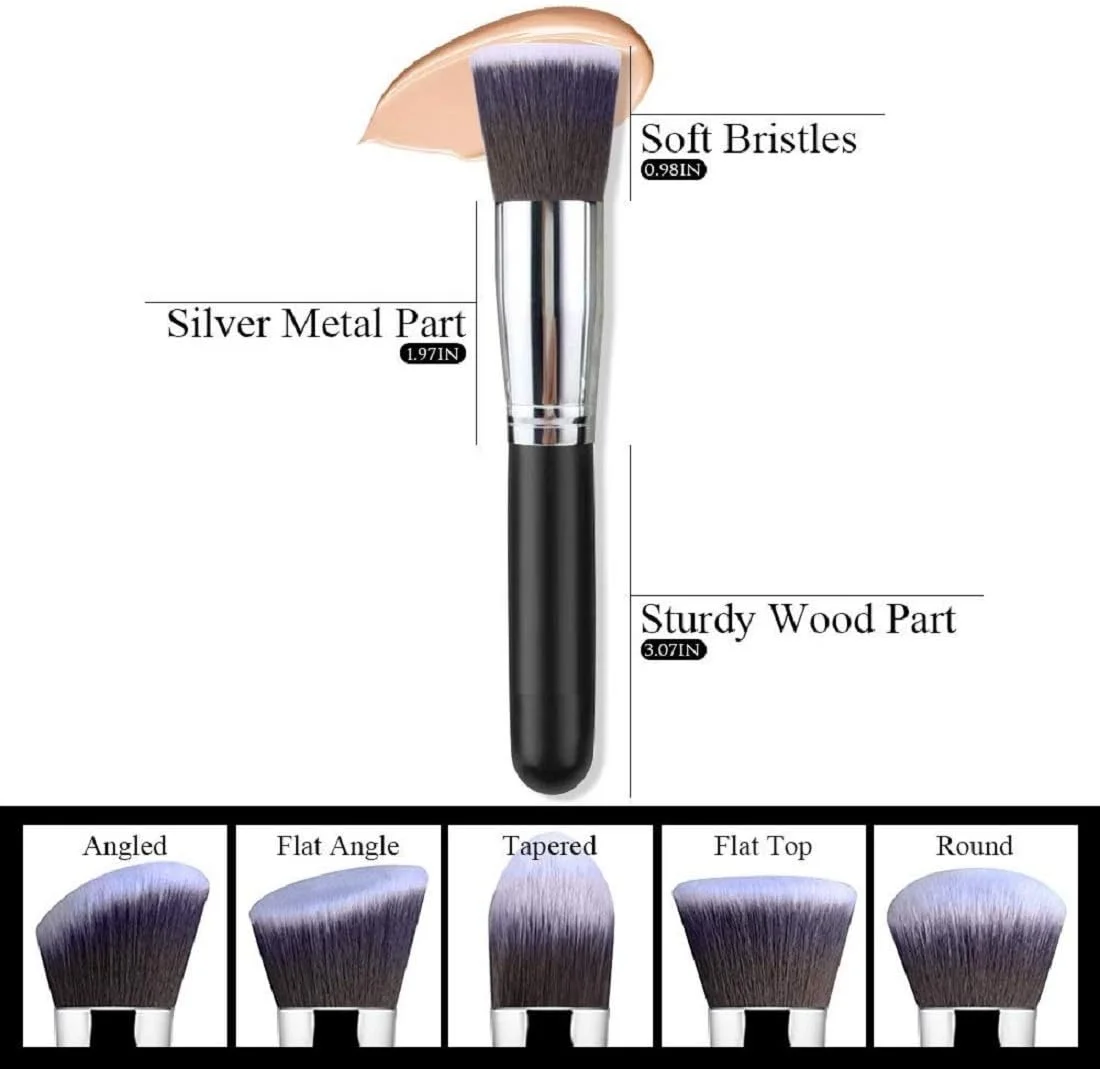 مجموعه براش آرایشی AVEU Beauty شامل براش رژگونه، اسفنج پودر و براش فونداسیون مایع مجموعه براش آرایشی AVEU Beauty شامل براش رژگونه، اسفنج پودر و براش فونداسیون مایع